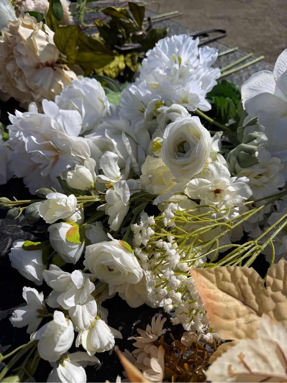 Various Faux Florals